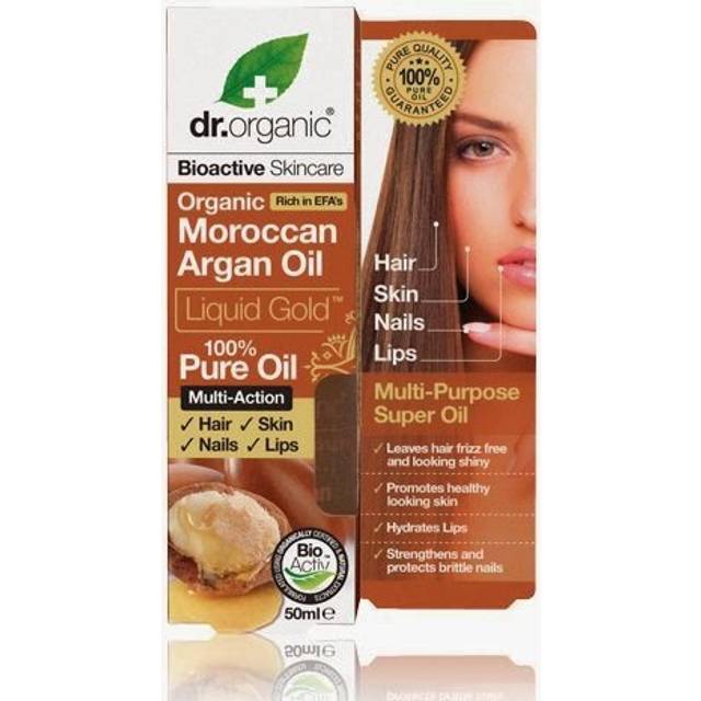 Dr Organic Moroccan Argan Oil Liquid Gold Pure Oil 50 ml