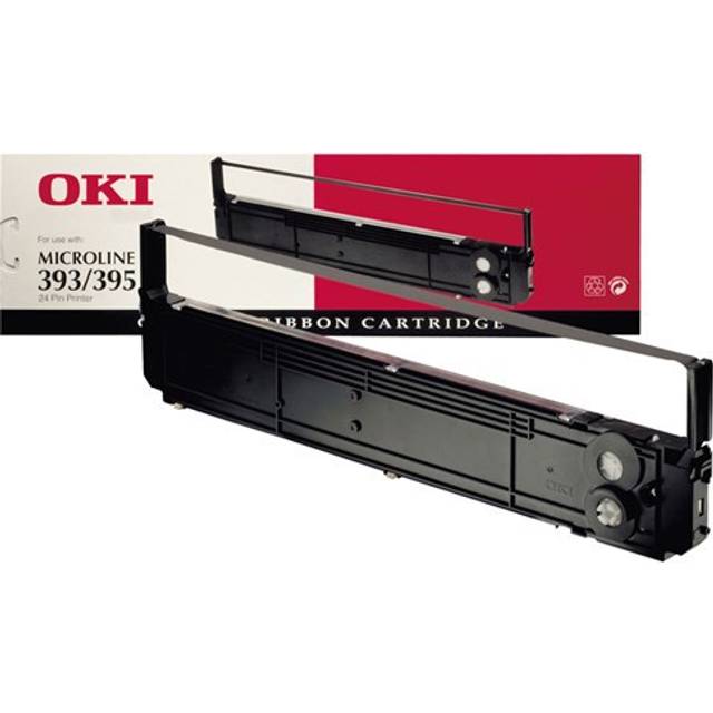 Oki 09002315 Original Oki Black Nylon Fabric Printer Ribbon 9002315