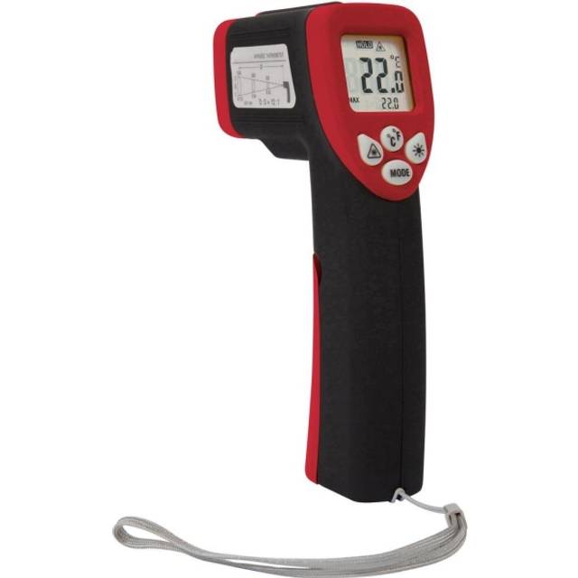 Infrarotthermometer TV 323, -50 b.550GradC ±2GradC 2xTyp AAA TESTBOY