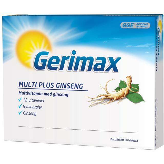 Gerimax 30 tabletter