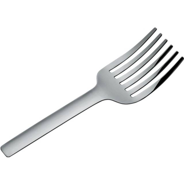 Alessi - Tibidabo Spaghetti Fork - edelstahl/glänzend poliert/LxB 26x7cm - stainless steel (26.0 x 26.0 x 7.0cm)
