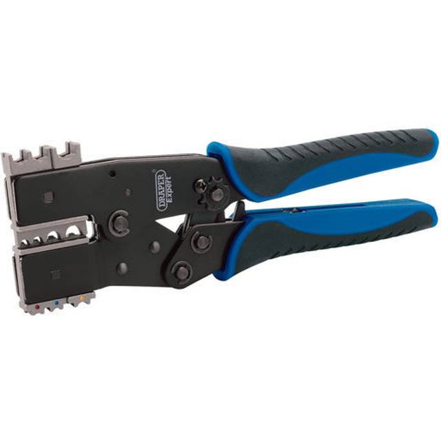 Draper quick change ratchet action crimping tool, 220mm 64336