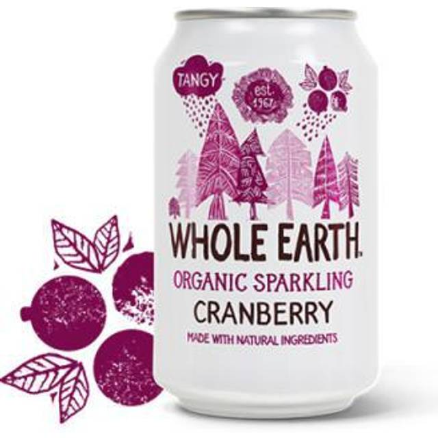 Whole Earth Sparkling Mountain Cranberry Juice - 330ml