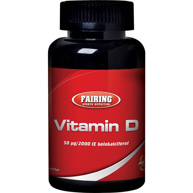 Fairing Vitamin-D 100 kapslar