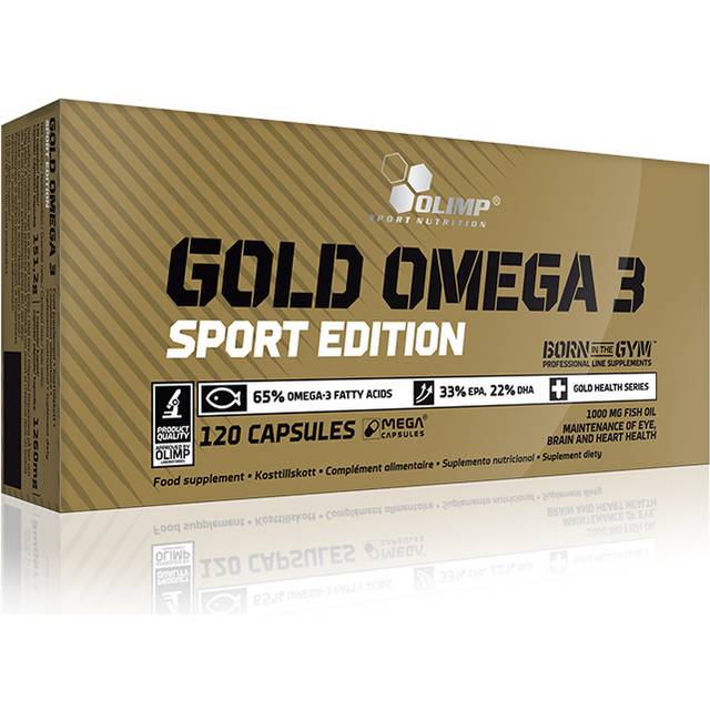 Olimp Sport Nutrition Gold Omega 3 Sport Edition Dietary supplement - 120 capsules