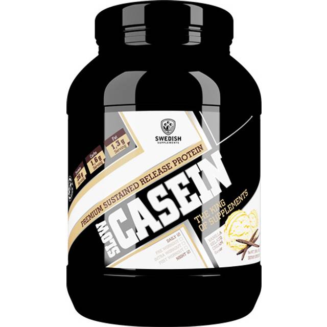 Swedish Supplements Slow Casein Vanilla Gelate Cream 900g