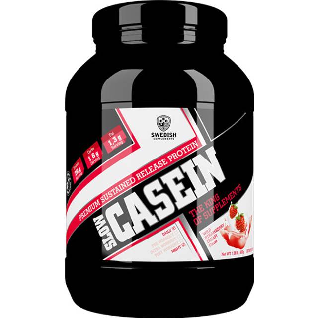 Swedish Supplements Slow Casein Wild Strawberry Cream 900g
