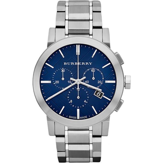 Burberry The City Watch Men's Blue Chronograph BU9363