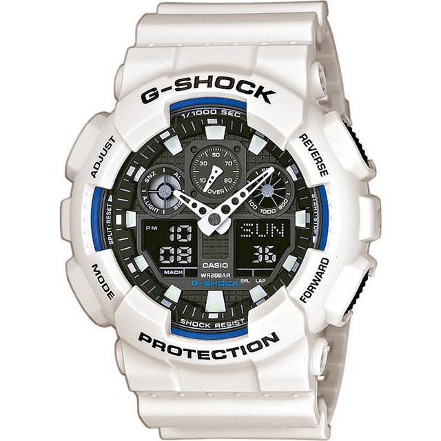Watch Casio G-Shock GA 100B-7A Universal - White (Universal)