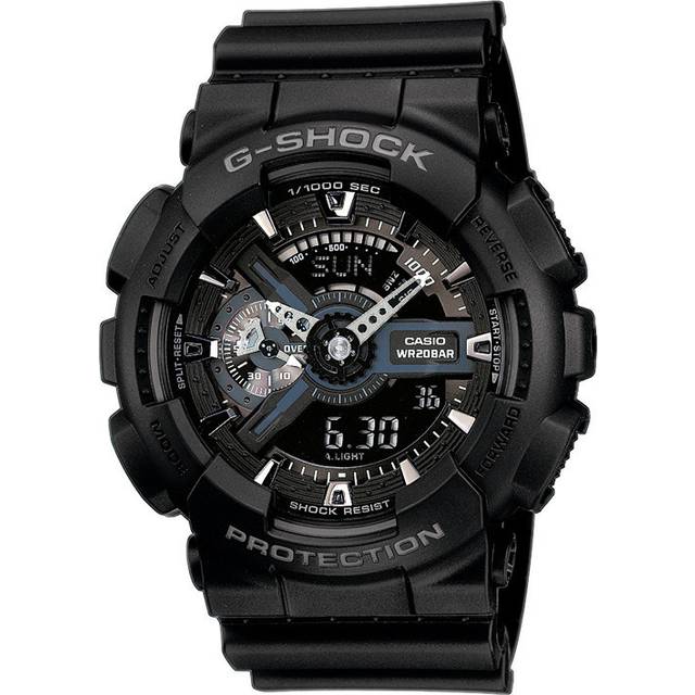 G-Shock GA-110-1BER Men's Black Resin Strap Watch