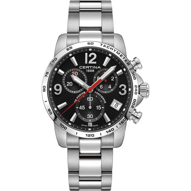 Certina DS Podium Chronograph Black Dial Mens Watch C034.417.11.057.00