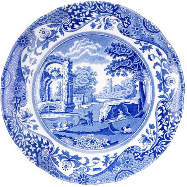 Blue Italian Plate, 15 cm