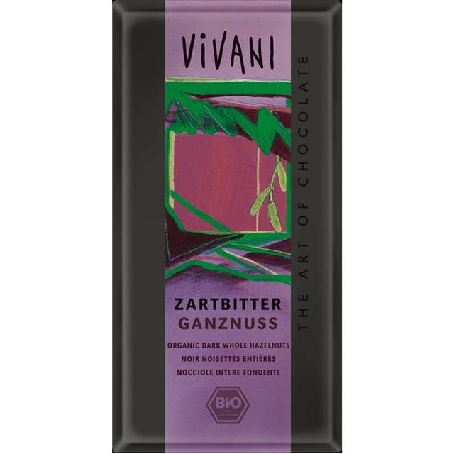 Vivani Mörk Choklad Helnöt Ekologisk - 100 g