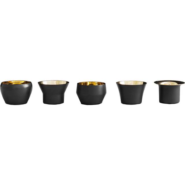 Kin Ljushållare 3-pack Svart