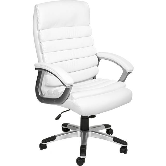 Tectake Paul Office Chair - White, White