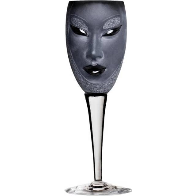 Målerås Glasbruk Electra wine glass black