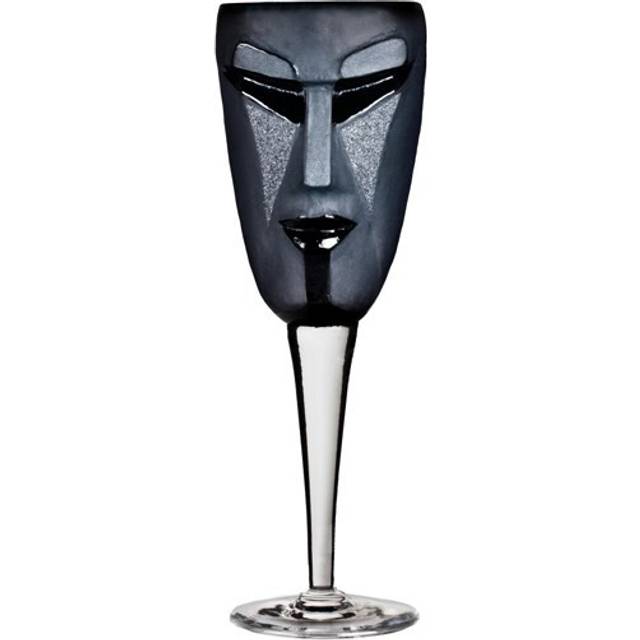 Målerås Glasbruk Kubik wine glass clear