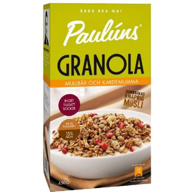 Granola Mullbär Kardemumma 450 g