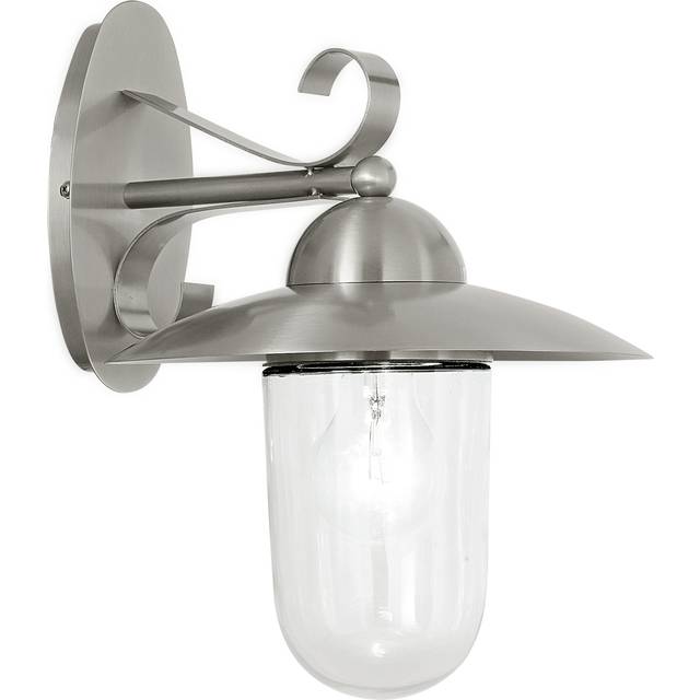 Eglo - Milton - 1 Light Outdoor Wall Lantern Antique Brown IP44, E27