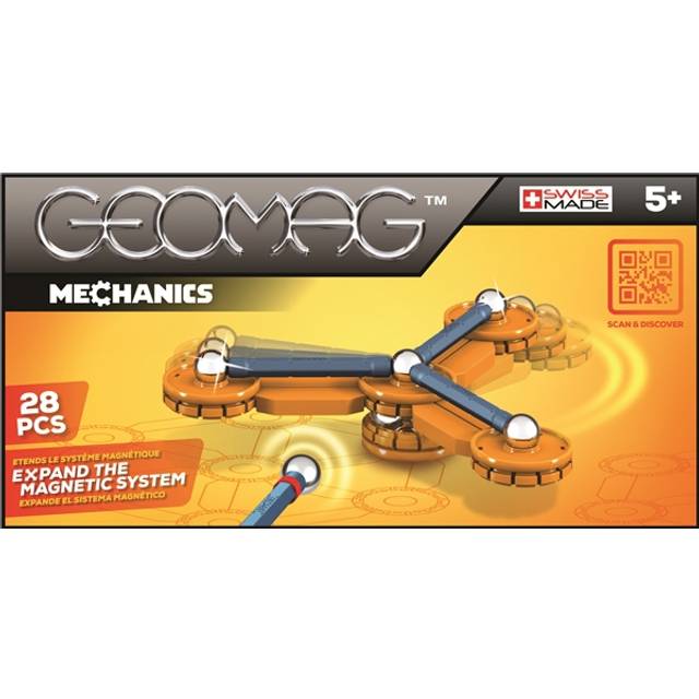 Geomag Mechanics - 28 Pieces, Multi