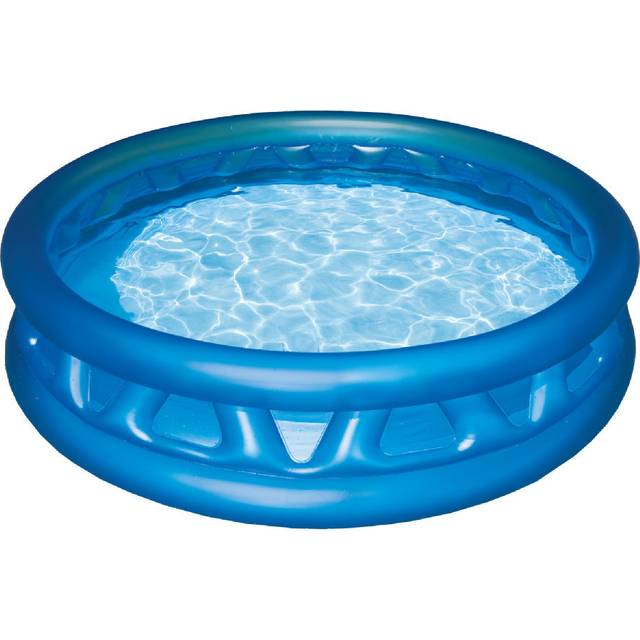 Intex Soft Side Pool - uppblåsbar rund pool med mjuka väggar - 188 x 46 cm