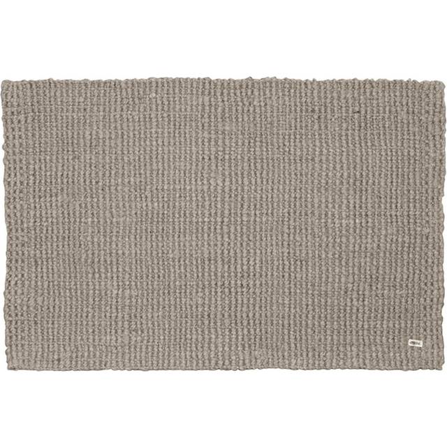 Jute Doormat 60x90 cm, Grey / Beige