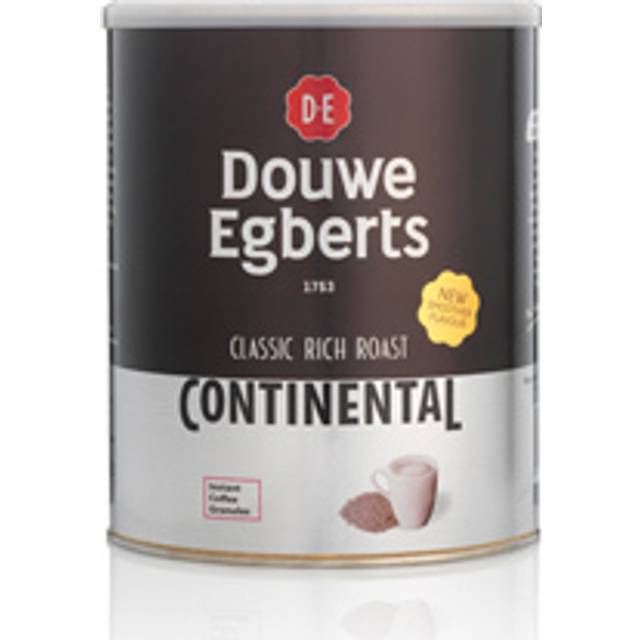 Douwe egberts classic rich roast continental instant coffee granules 750g tin