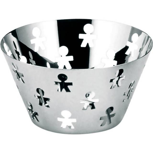 Alessi Girotondo fruit bowl high stainless steel