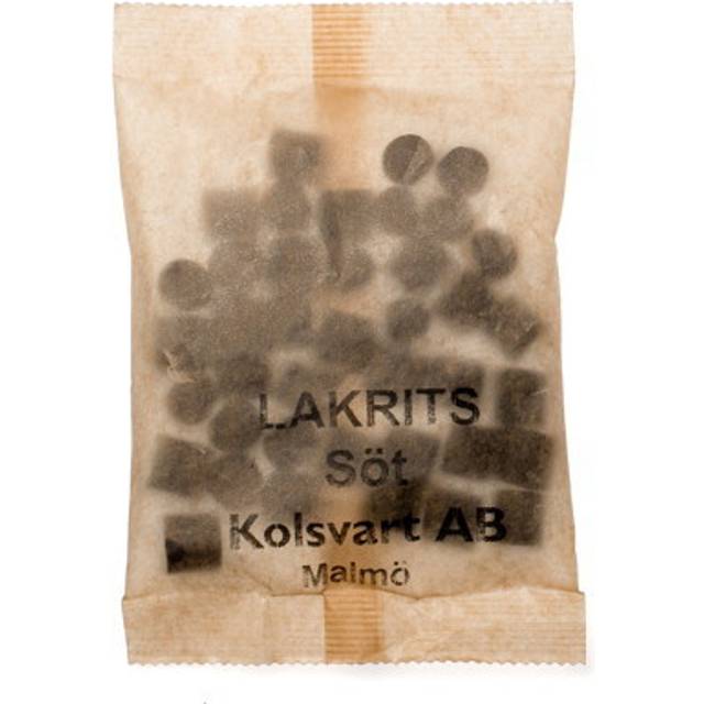 Kolsvart Söt 120g