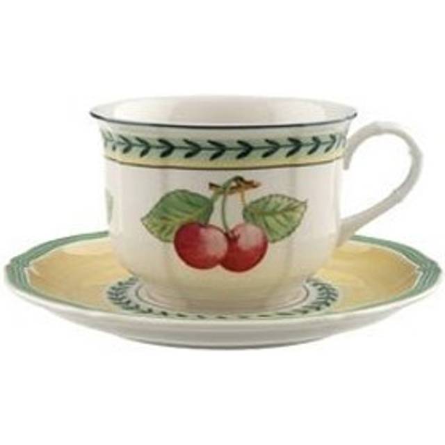 Villeroy & Boch - French Garden Fleurence Frukostkopp Med Fat - Multi