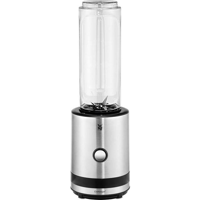 WMF KITCHENminis smoothie-to-go bordblender 0,6l 300W Sort - Blender i rustfrit stål (0416500011)