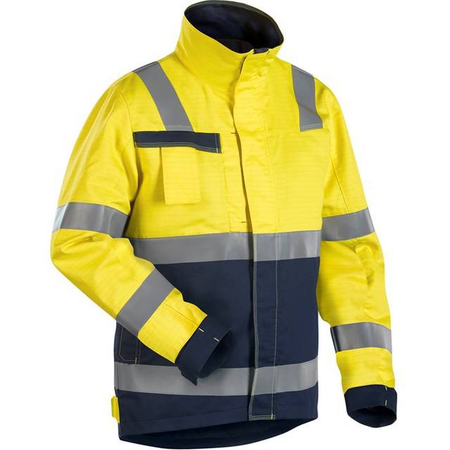 BLÅKLÄDER Vinterjacka 40681530 (Kulör: Varselgul / Marinblå Storlek: 4XL)