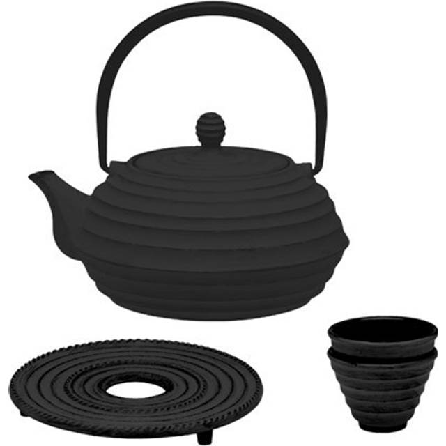 Stekpanna i lättviktsgjutjärn 20 cm - Svart