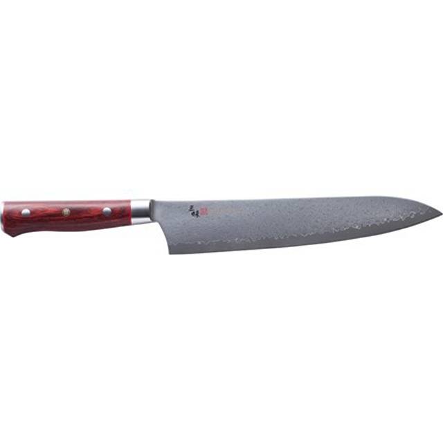 Zanmai/Mcusta Classic Damaskus Pro 24 cm Gyuto - Silverfärgad