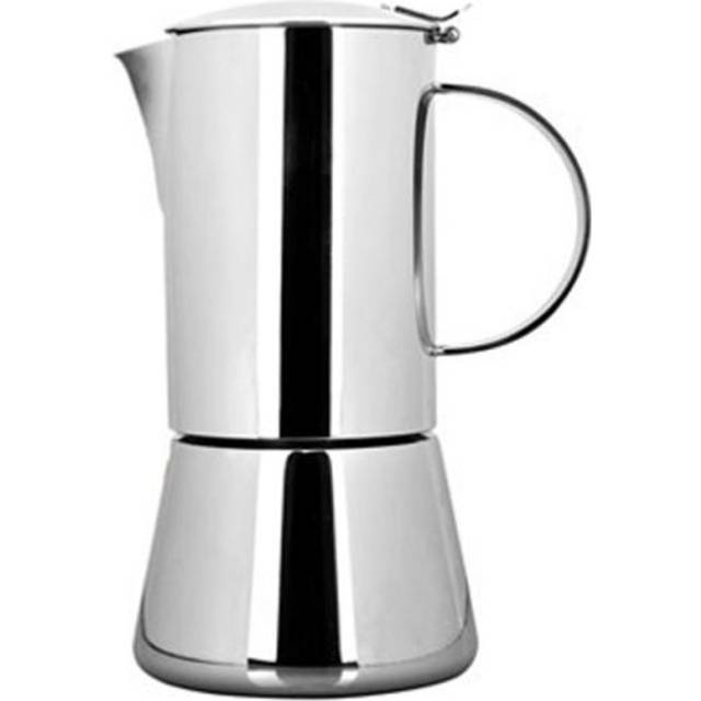 IBILI Essential espressokokare, rostfritt stål, lämplig för induktion, 2 koppar, 100 ml