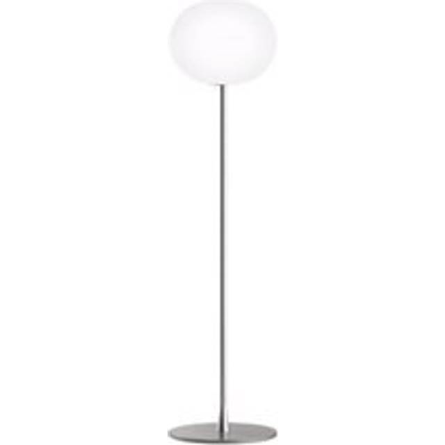 FLOS - Glo-Ball F1 Floor Lamp Matt Black/Opal