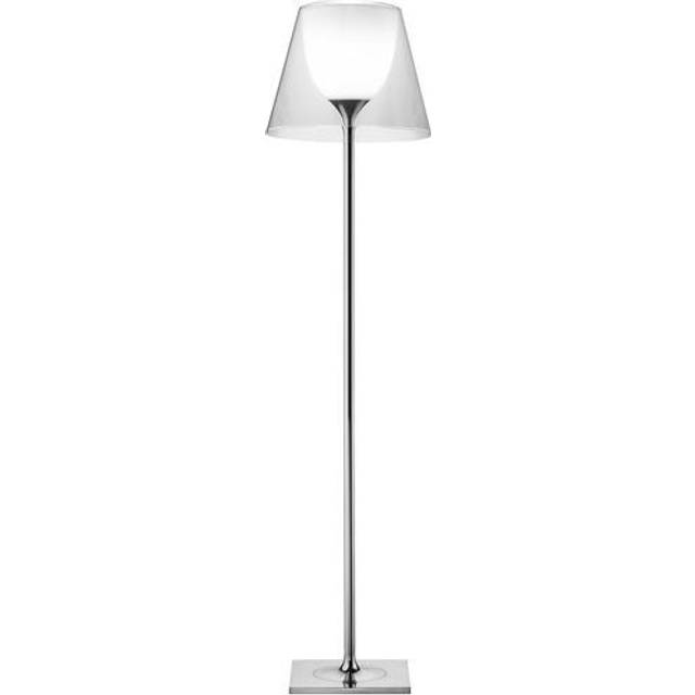 Flos - Lampadaire K Tribe - Transparent - Aluminium poli - Designer Philippe Starck