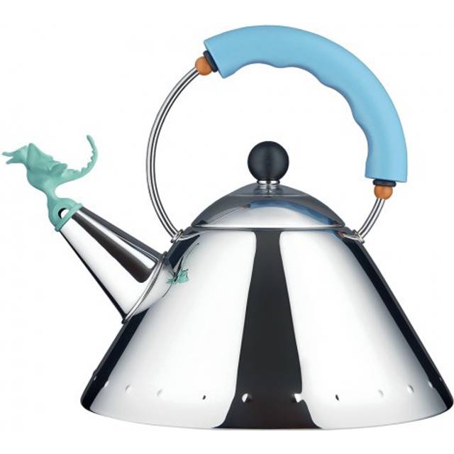 Alessi - Tea Rex Vattenkokare Rostfri/Svart