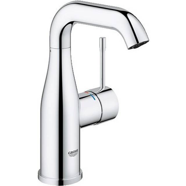 Grohe ESSENCE Basin Mixer Tap, Silver