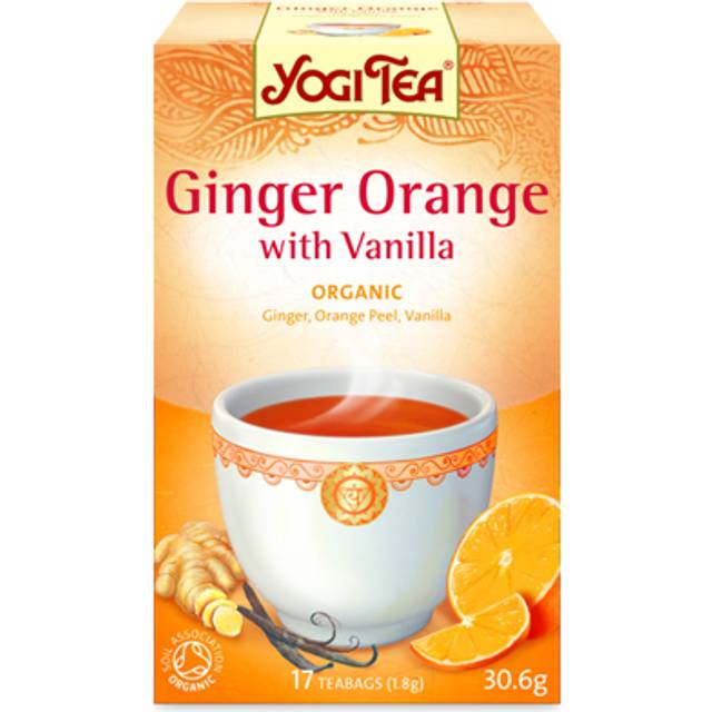 Yogi Organic Ginger Orange & Vanilla Tea - 17 Bags