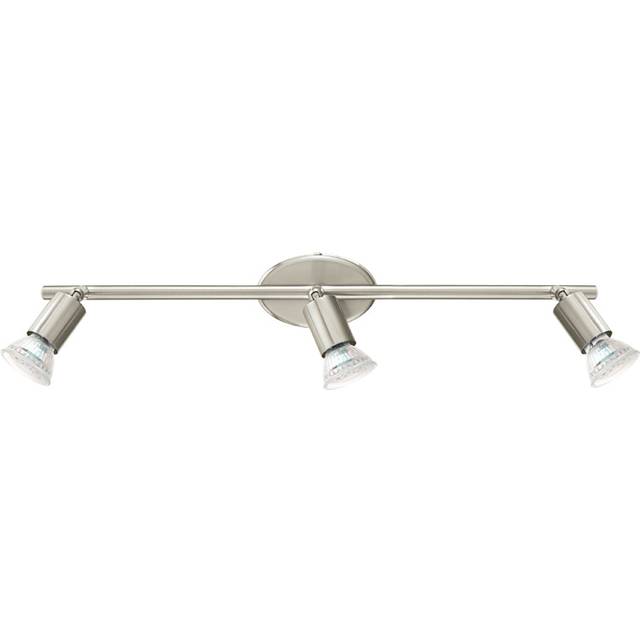 Eglo - Buzz-Led - 3 Light Modern Ceiling Spotlight Satin Nickel, GU10