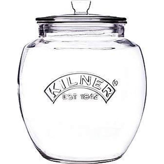 Kilner Push Top Glass Storage Jar 2L - 16 x 19 x 15cm