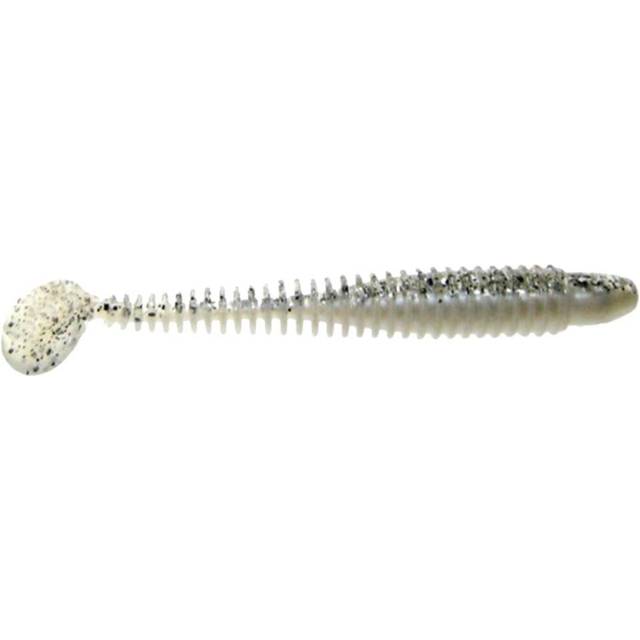 Lunker City Swimmin' Ribster 10 cm [4 g] ice shad 8-pack