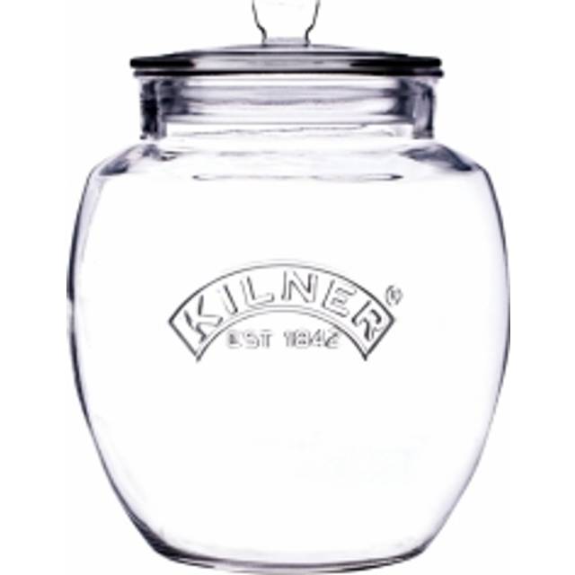 Kilner Universal Push Top Storage Jar, 4 Litre