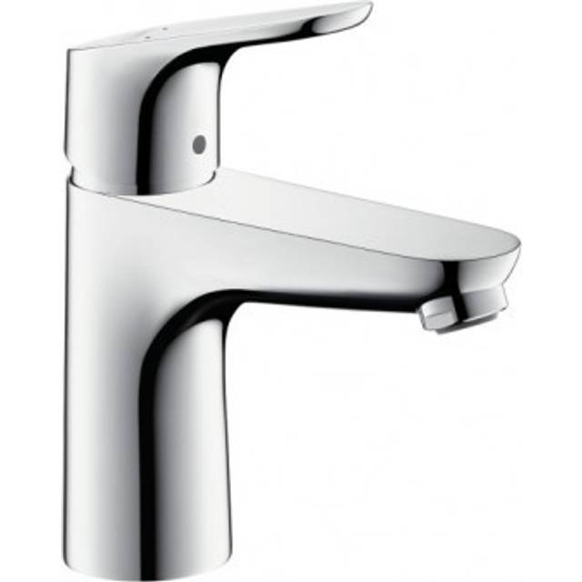 Hansgrohe Focus Chrome Single Lever Basin Mixer Tap 100 With Pop-Up Wa