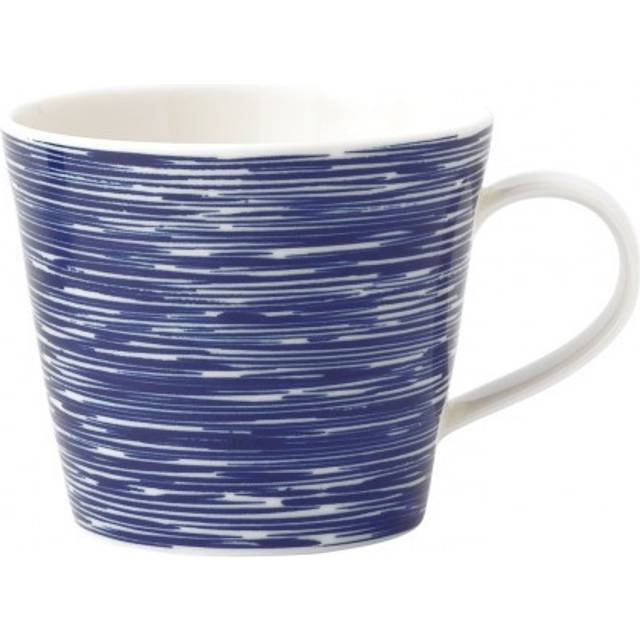 Royal Doulton Pacific Porcelain Dot Mug, Blue, 400ml