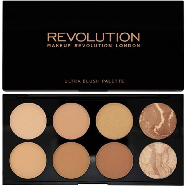 Makeup revolution ultra blush and contour palette blushers bronzers highlighters