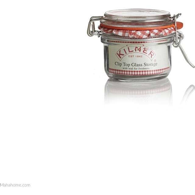 Kilner 125ml Round Clip Top Jar - Clear