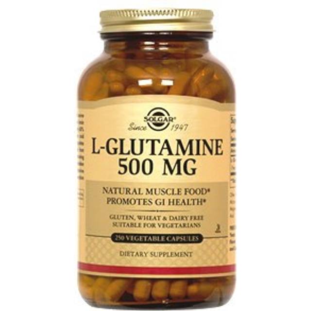 Solgar L-Glutamine 500mg - 250 kap.