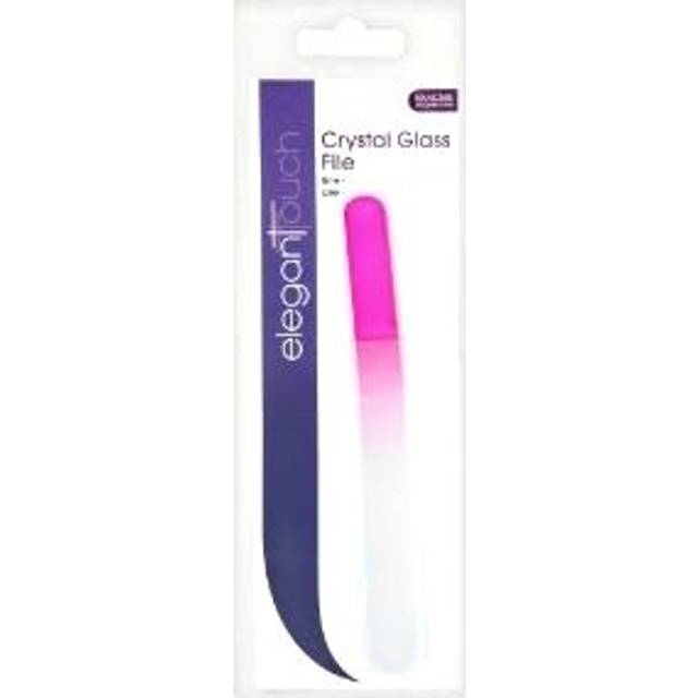 Elegant Touch Crystal Glass Nail File False Eyelashes
